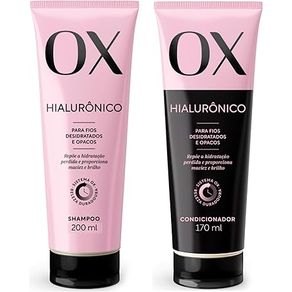 ESTOJO OX SHAMPOO HIALURONICO 200ML + CONDICIONADOR 170ML2